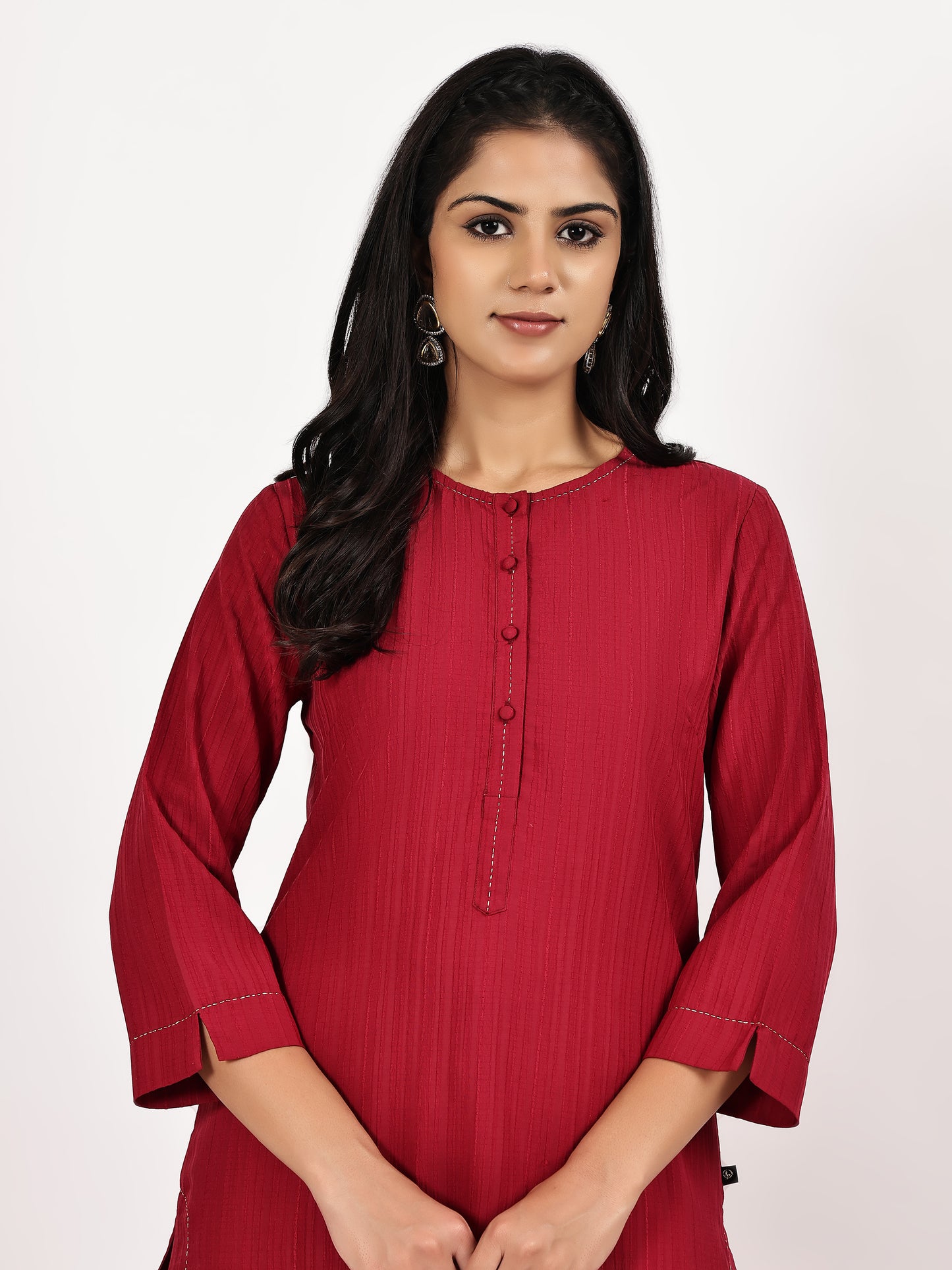 Maroon Kurta with palazzo
