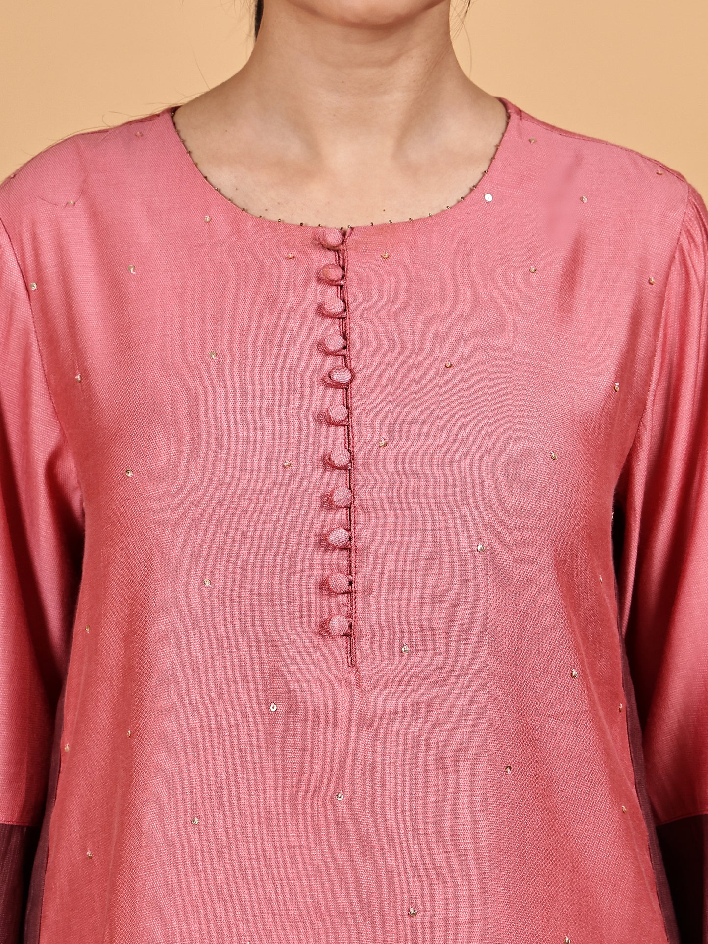 Pink & Maroon Co-ord Set