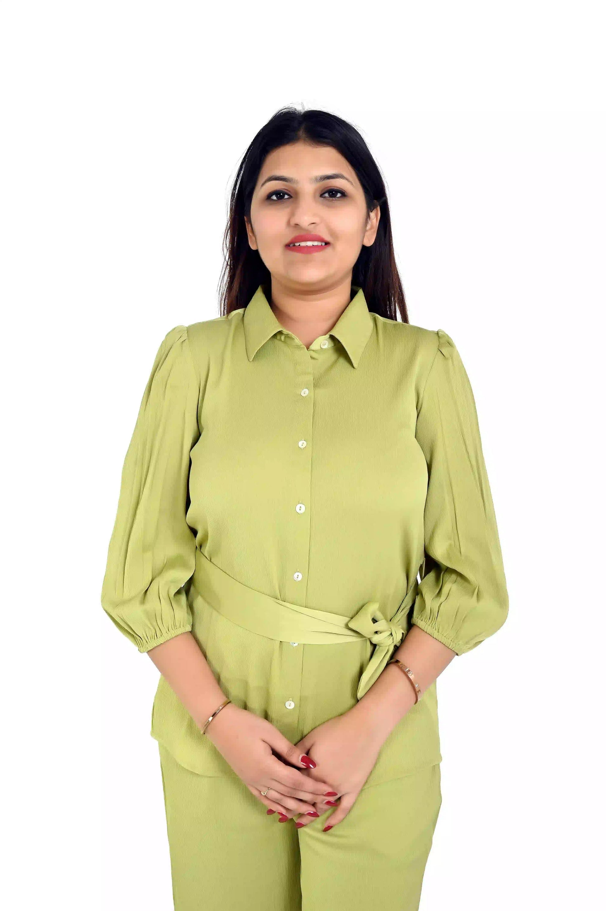 Green Women Co - Ord Set - The Bebla