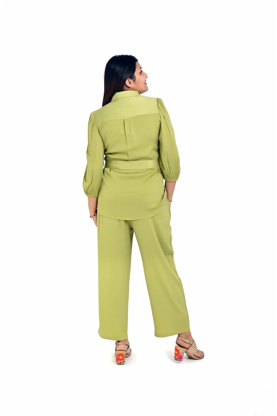 Green Women Co - Ord Set - The Bebla