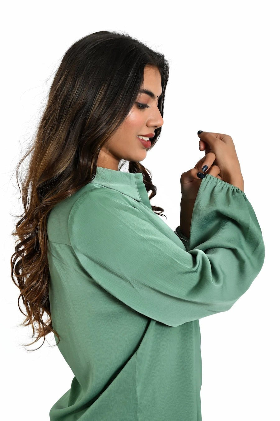 Mint Green Co - Ord Set for Women - The Bebla