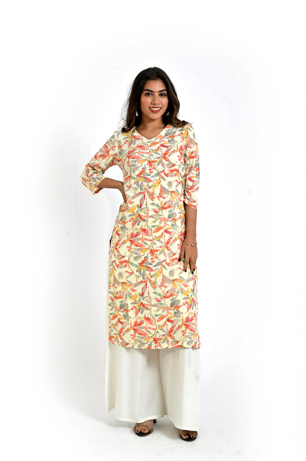 Yellow Sunlit Harmony Kurta