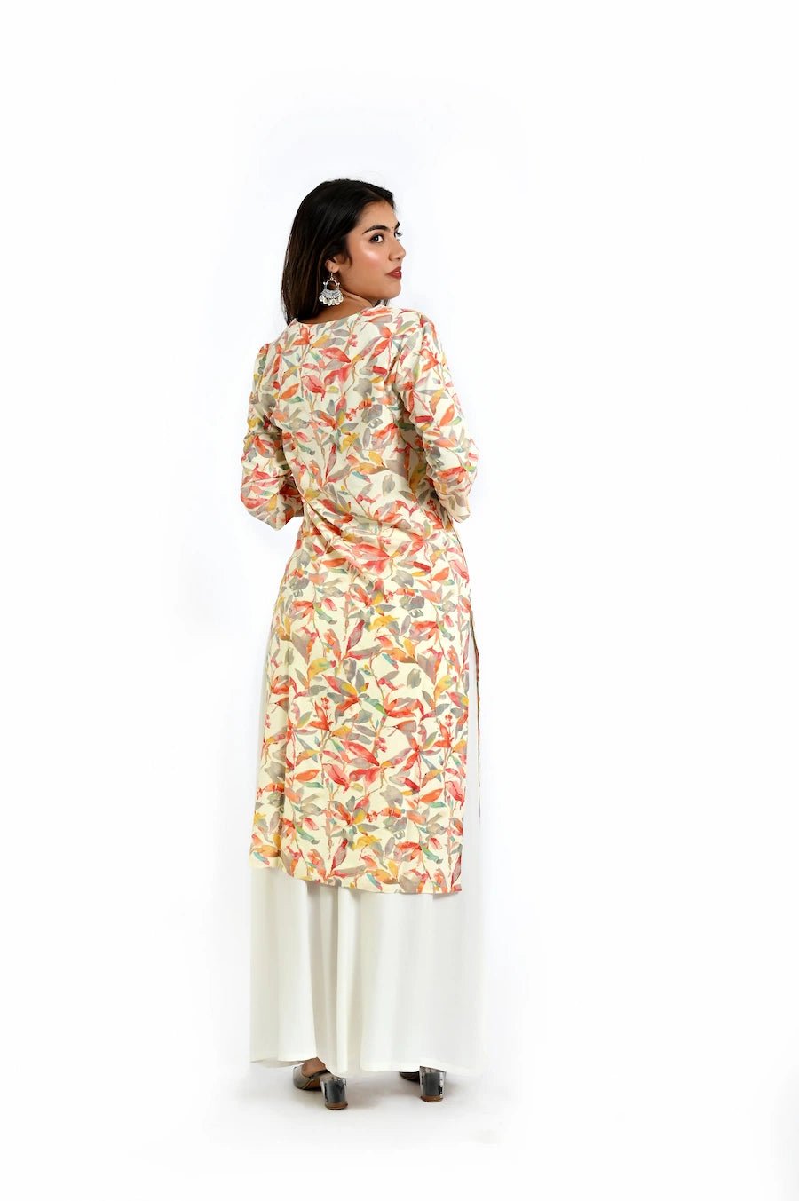 Yellow Sunlit Harmony Kurta - The Bebla